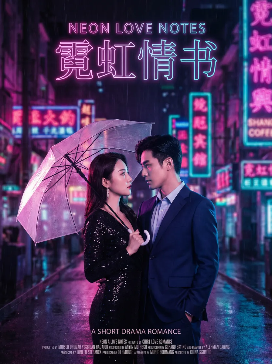 同龄人电视剧 热播都市爱情短剧 - 霓虹情书海报